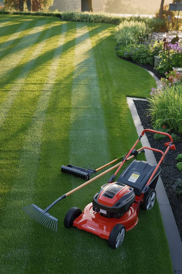 Lawn care and mowing
